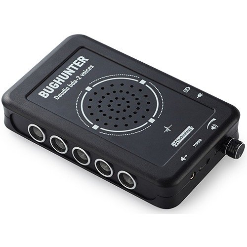 Купить Подавитель микрофонов, подслушивающих устройств и диктофонов "BugHunter DAudio bda-2 Voices" с 5 УЗ-излучателями и акустическим глушителем    - Techyou.ru
